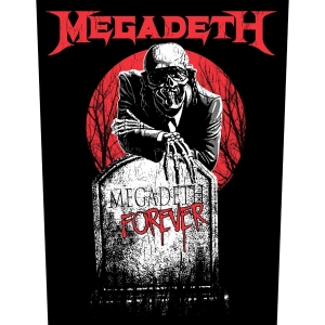 Megadeth - Tombstone Back Patch ryhmässä MERCHANDISE / Merch / Nyheter / Hårdrock @ Bengans Skivbutik AB (5538107)