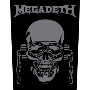 Megadeth - Vic Rattlehead Back Patch ryhmässä MERCHANDISE / Merch / Hårdrock @ Bengans Skivbutik AB (5538108)