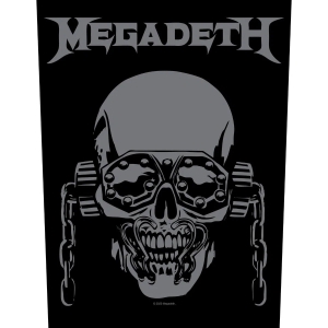 Megadeth - Vic Rattlehead Back Patch ryhmässä MERCHANDISE / Merch / Nyheter / Hårdrock @ Bengans Skivbutik AB (5538108)