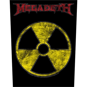 Megadeth - Radioactive Back Patch ryhmässä MERCHANDISE / Merch / Nyheter / Hårdrock @ Bengans Skivbutik AB (5538110)