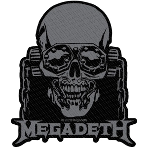 Megadeth - Vic Rattlehead Cut Out Standard Patch ryhmässä MERCHANDISE / Kangasmerkki /  /  @ Bengans Skivbutik AB (5538111)