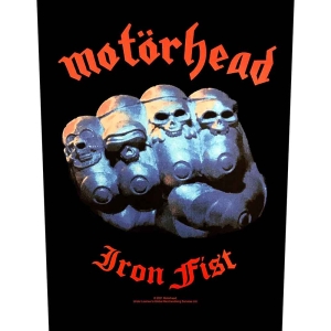 Motorhead - Iron Fist 2017 Back Patch ryhmässä MERCH @ Bengans Skivbutik AB (5538183)