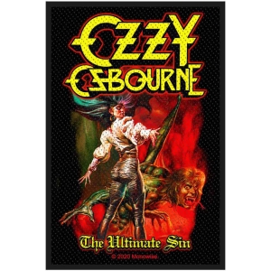 Ozzy Osbourne - The Ultimate Sin Standard Patch ryhmässä MERCH @ Bengans Skivbutik AB (5538241)