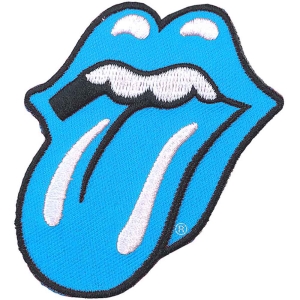 Rolling Stones - Classic Tongue Blue Standard Patch ryhmässä MERCHANDISE / Merch / Pop-Rock @ Bengans Skivbutik AB (5538367)