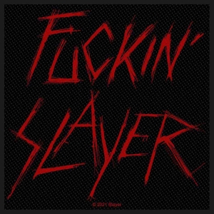 Slayer - Fuckin' Slayer Standard Patch ryhmässä MERCH @ Bengans Skivbutik AB (5538434)