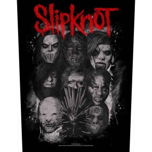 Slipknot - We Are Not Your Kind Masks Back Patch ryhmässä MERCHANDISE / Merch / Hårdrock @ Bengans Skivbutik AB (5538446)