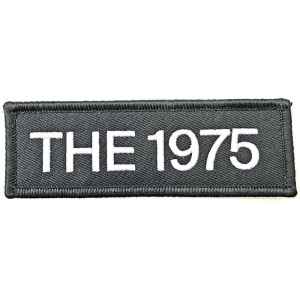 The 1975 - Logo Woven Patch ryhmässä MERCHANDISE / Merch / Pop-Rock @ Bengans Skivbutik AB (5538462)