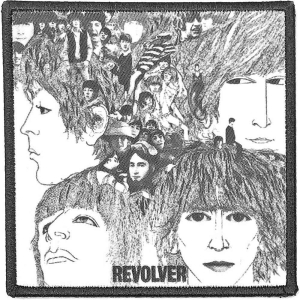 The Beatles - Revolver Woven Patch ryhmässä MERCHANDISE / Merch / Pop-Rock @ Bengans Skivbutik AB (5538465)