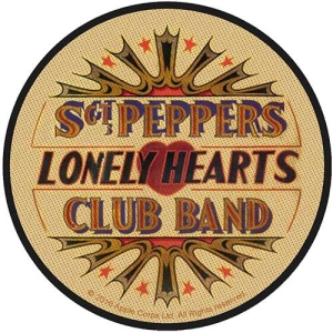 The Beatles - Vtge Sgt Pepper Drum Standard Patch ryhmässä MERCH @ Bengans Skivbutik AB (5538513)