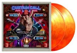 Eminem - Curtain Call 2 (Orange Vinyl) ryhmässä VINYYLI @ Bengans Skivbutik AB (5538666)