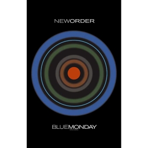 New Order - Blue Monday Textile Poster ryhmässä MERCHANDISE / Merch / Pop-Rock @ Bengans Skivbutik AB (5538751)