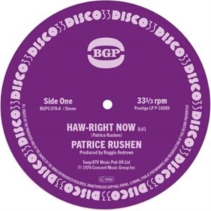 Rushen Patrice - Haw-Right Now / Kickin' Back ryhmässä VINYYLI / Jazz @ Bengans Skivbutik AB (5538832)