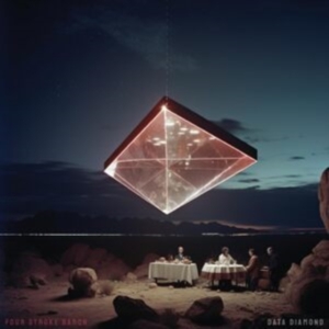 Four Stroke Baron - Data Diamond (Galaxy Orange/Black V ryhmässä VINYYLI / Hårdrock @ Bengans Skivbutik AB (5538930)