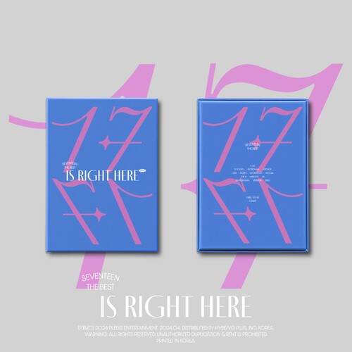 Seventeen - Seventeen Best Album '17 Is Right H ryhmässä CD / Pop-Rock @ Bengans Skivbutik AB (5539290)