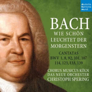 Spering Christoph - Bach: Wie Schön Leuchtet Der Morgenstern - Bwv 1,8,92,101,107,114,123,133,139 ryhmässä CD @ Bengans Skivbutik AB (5539482)