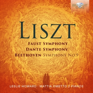Leslie Howard Mattia Ometto - Liszt: Faust Symphony Dante Sympho ryhmässä CD @ Bengans Skivbutik AB (5539849)