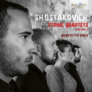 Quartetto Nous - Shostakovich: String Quartets, Vol. ryhmässä CD @ Bengans Skivbutik AB (5539851)