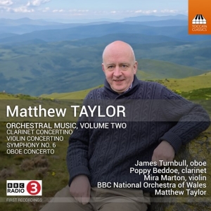 Matthew Taylor - Orchestral Music, Vol. 2 ryhmässä CD @ Bengans Skivbutik AB (5539979)