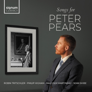 Robin Tritschler Philip Higham Ma - Songs For Peter Pears ryhmässä CD @ Bengans Skivbutik AB (5539992)