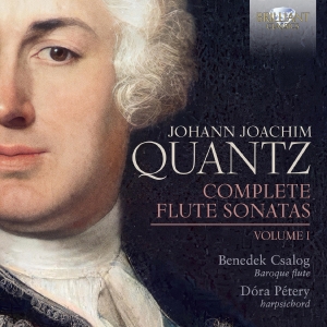 Benedek Csalog Dora Petery - Quantz: Complete Flute Sonatas, Vol ryhmässä CD @ Bengans Skivbutik AB (5540043)