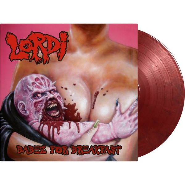 Lordi - Babez For Breakfast ryhmässä VINYYLI / Hårdrock @ Bengans Skivbutik AB (5540382)