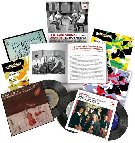 Juilliard String Quartet - The Juilliard String Quartet Plays Schoenberg ryhmässä CD / Klassiskt @ Bengans Skivbutik AB (5540672)