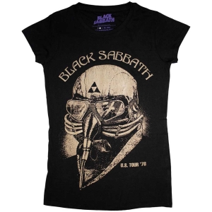 Black Sabbath - Us Tour 78 Skinny Fitting Lady Bl  1Xs ryhmässä MERCHANDISE / T-paita / Hårdrock @ Bengans Skivbutik AB (5541500r)