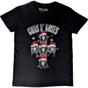 Guns N Roses - Appetite Christmas Uni Bl T-Shirt ryhmässä MERCHANDISE / T-paita / Nyheter / Hårdrock @ Bengans Skivbutik AB (5542228r)