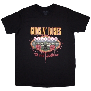 Guns N Roses - Welcome To The Jungle Lv Lady Bl    S ryhmässä MERCHANDISE / T-paita / Hårdrock @ Bengans Skivbutik AB (5542271r)