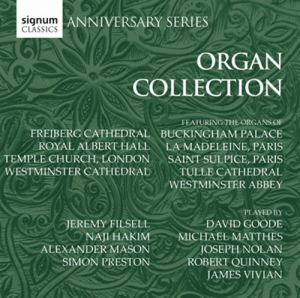 Signum 15Th Anniversary - Organ Collection ryhmässä CD / Klassiskt @ Bengans Skivbutik AB (554238)