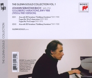Gould Glenn - Plays Bach: Goldberg Variations 1955 & 1981 (2CD) ryhmässä CD @ Bengans Skivbutik AB (554316)