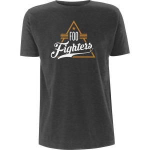 Foo Fighters - Triangle Uni Heather  (XL) ryhmässä MERCHANDISE / T-paita / Pop-Rock @ Bengans Skivbutik AB (5543296)
