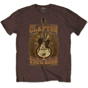 Eric Clapton - Tour 2008 Uni Brown ryhmässä MERCHANDISE / T-paita / Pop-Rock @ Bengans Skivbutik AB (5543560)