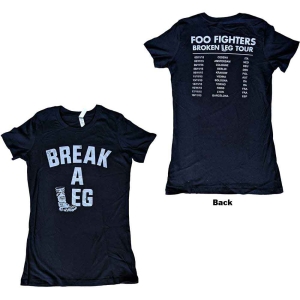 Foo Fighters - Break A Leg Lady Bl  ryhmässä MERCHANDISE / T-paita / Pop-Rock @ Bengans Skivbutik AB (5543956r)