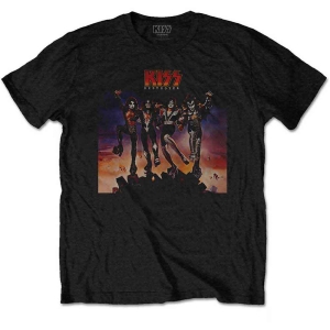 Kiss - Destroyer Uni Bl T-Shirt ryhmässä MERCHANDISE / T-paita / Hårdrock @ Bengans Skivbutik AB (5544147)