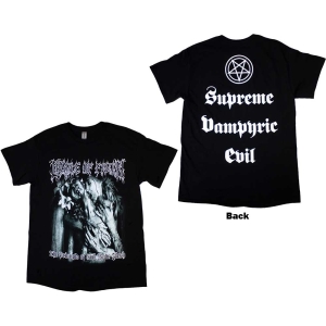 Cradle Of Filth - Supreme Vampiric Evil Uni Bl  ryhmässä MERCHANDISE / T-paita / Hårdrock @ Bengans Skivbutik AB (5544799r)