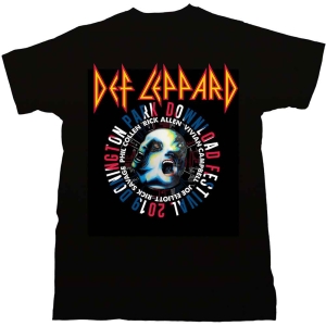 Def Leppard - Download Fest 2019 Uni Bl  ryhmässä MERCHANDISE / T-paita / Hårdrock @ Bengans Skivbutik AB (5544811r)