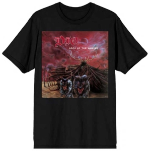 Dio - Lock Up The Wolves Uni Bl  ryhmässä MERCHANDISE / T-paita / Hårdrock @ Bengans Skivbutik AB (5544830r)