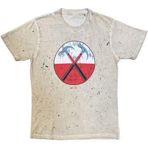 Pink Floyd - The Wall Hammers Snow Wash Uni Sand  ryhmässä MERCHANDISE / T-paita / Pop-Rock @ Bengans Skivbutik AB (5545666r)