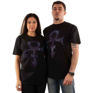 Prince - Purple Symbol Diamante Uni Bl  ryhmässä MERCHANDISE / T-paita / Pop-Rock @ Bengans Skivbutik AB (5545881r)