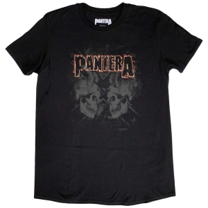 Pantera - Watermarked Skulls Uni Bl  ryhmässä MERCHANDISE / T-paita / Hårdrock @ Bengans Skivbutik AB (5546639r)