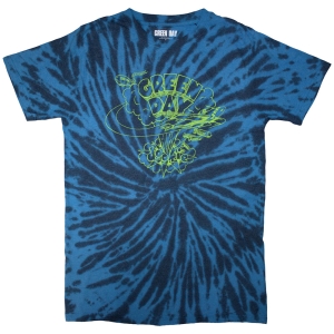 Green Day - Dookie Line Art Uni Blue Dip-Dye  ryhmässä MERCHANDISE / T-paita / Punk @ Bengans Skivbutik AB (5547164r)