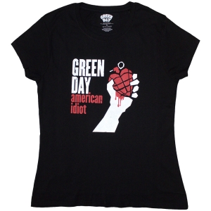 Green Day - American Idiot Lady Bl  ryhmässä MERCHANDISE / T-paita / Punk @ Bengans Skivbutik AB (5547183r)