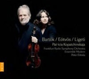 Bartok / Eötvös / Ligeti - Violin Concertos ryhmässä CD / Övrigt @ Bengans Skivbutik AB (554725)