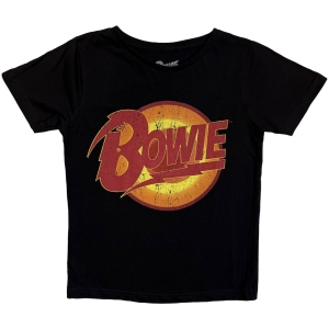David Bowie - Vtge Diamond Dogs Logo Boys Bl ryhmässä MERCHANDISE / Merch / Nyheter / Pop-Rock @ Bengans Skivbutik AB (5548662r)