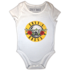 Guns N Roses - Classic Logo Toddler Wht Babygrow ryhmässä MERCHANDISE / Merch / Hårdrock @ Bengans Skivbutik AB (5548701r)