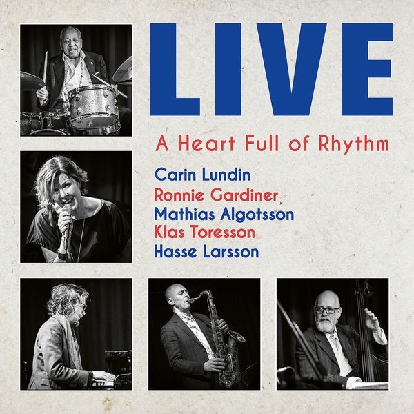 Carin Lundin - A Heart Full Of Rythm - Live ryhmässä CD @ Bengans Skivbutik AB (5548947)