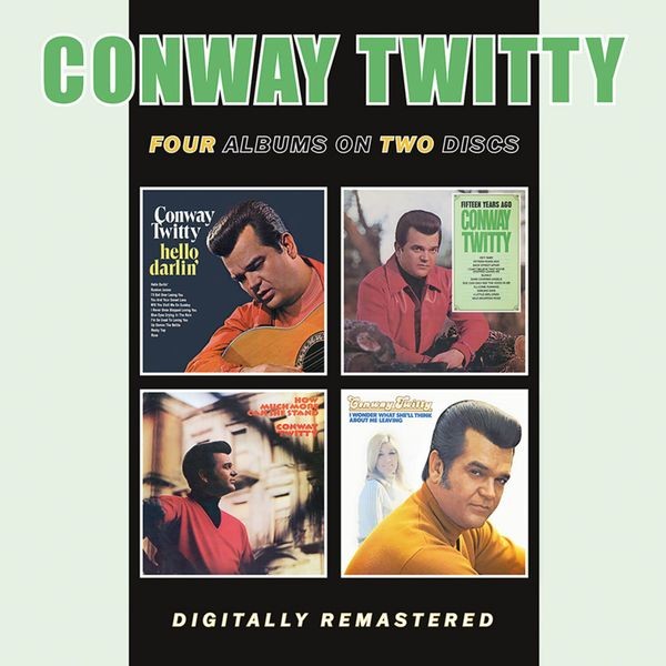 Conway Twitty - Hello Darlin?/Fifteen Years Ago/How Much More Can She Take / I Wonder What She'Ll Think About Me Leaving ryhmässä CD / Pop-Rock @ Bengans Skivbutik AB (5549348)
