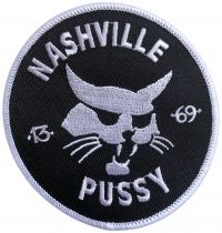 Nashville Pussy - Patch Pussycat (9 Cm) ryhmässä MERCHANDISE / Kangasmerkki / Heavy Metal @ Bengans Skivbutik AB (5549660)