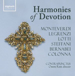 Contrapunctus Owen Rees - Harmonies Of Devotion ryhmässä CD @ Bengans Skivbutik AB (5550511)